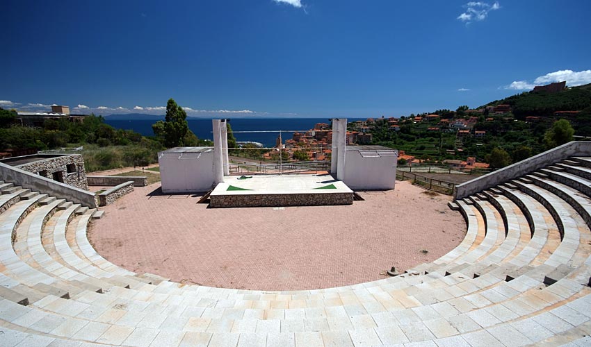 L'anfiteatro a Rio Marina - Isola d'Elba