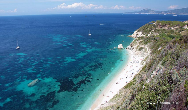 Spiaggia Di Sansone A Portoferraio Bellezza Dellisola Delba