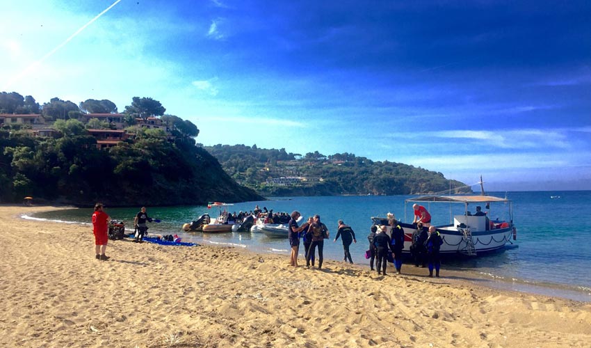 Mandel Diving Center, Elba